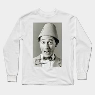 THE PEE WEE HERMAN Long Sleeve T-Shirt